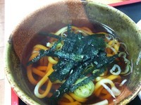 「ミニかけうどん【170円】」@首都高速 加平PAの写真