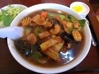 「広東麺\750」@晴々飯店の写真