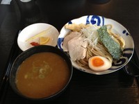 「しゃもつけ麺」@龍のひげの写真