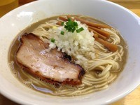 「特濃煮干ソバ黒（￥760）＋和え玉（￥150）」@煮干中華ソバ イチカワの写真