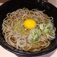 「月見(¥300)」@そば処 新宿の写真