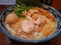 「限定 濃厚中華そば 大盛 + 味玉」@中華そば 旋の写真