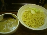 「つけ麺　大盛り　　８００円」@『   』（無銘）の写真