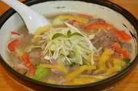 「ラムラーメン（太麺）　810円」@濃厚ラーメン じゅんの写真