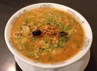 「四川タンタン麺＋ライス(720円＋150円)」@中国料理 長安食屋の写真