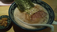 「塩ラーメン　辛味玉　700円」@○心厨房の写真