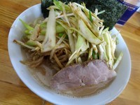 「ネギラーメン ７５０円」@浜っ子ラーメンの写真