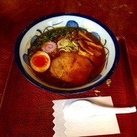 「濃厚煮干しラーメン」@軽食・喫茶シークエンスの写真