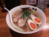 「特製梅塩そば」@中華そば田家 ふくふくの写真