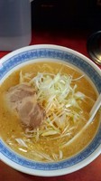 「味噌ネギラーメン　450円」@らーめん ほん田の写真