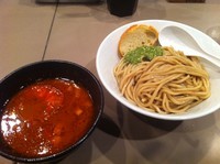 「海老トマトつけ麺」@つけ麺 五ノ神製作所の写真