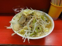 「ラーメン600円　脂/ニンニク」@ラーメン二郎 三田本店の写真