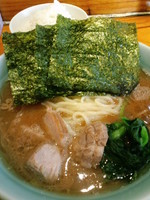 「朝ラー　500円」@横浜ラーメン 武蔵家 大井町店の写真