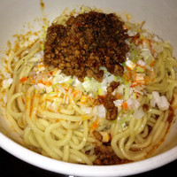 「【土・日・祝日限定】汁なし担々麺¥650」@麺肴 ひづきの写真