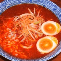 「辛みそネギラーメン味玉付（700円）」@弘富の写真