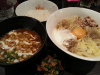 「【5月限定】カレボナーラ和えつけチーズ＋半ライス＝¥1000」@麺処 ほん田 nijiの写真