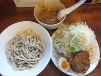「つけ麺680円(クーポンで500円)野菜マシ」@喝力屋の写真