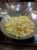 「玉子チャーハンセット680円」@美食苑の写真