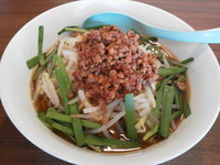 「特製台湾ラーメン（大盛り）」@台湾料理 眞味 安曇支店の写真