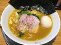 「ラーメン街道一番星横須賀カレー＋味玉（￥720＋￥100）」@らあめん花月嵐 瀬谷南口店の写真