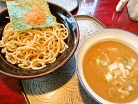 「とんこつつけ麺（カタメ）　750円」@横濱家系ラーメン さがみ家の写真