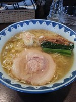 「エビ塩ラーメン720円」@GANCON NOODLEの写真