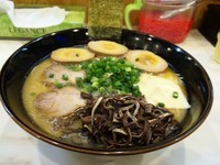 「清正ラーメン大盛り+味玉」@麺屋 清正の写真