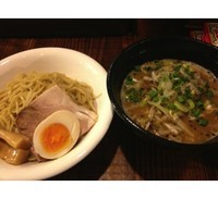 「濃厚味噌つけ麺「那峰」：750円」@天神矢の写真