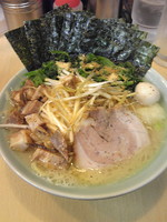 「塩ラーメン、レン海苔、硬め」@壱六家 大森店の写真