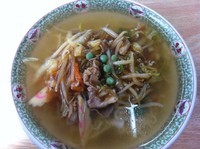 「チャンポン（たぶんウマニそば）」@萬来軒の写真