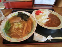 「らーめん＋カレーライス」@大明の写真