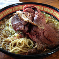 「牛そばローストビーフ 800円」@ぐるまん野州男の写真