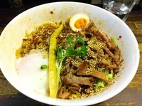 「まぜ麺(中)」@燈の車の写真