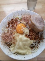 「まぜそば並」@ハイマウントの写真