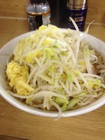 「ラーメン豚入り（ショウガ）」@ラーメン二郎 栃木街道店の写真