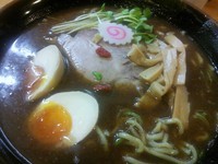 「味玉ラーメン（大盛り） ８５０円」@麺屋 渡来人（Try-Jin）の写真