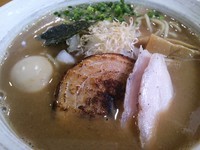 「烏賊むじゃきそば ７５０円 ＋味玉 １００円」@麺屋 むじゃきの写真