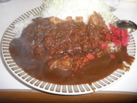 「カツカレー（６８０円）ご飯少なめ」@キッチン南海の写真