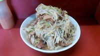 「ラーメンダブル豚入り ヤサイニンニクアブラ」@ラーメン二郎 ひばりヶ丘駅前店の写真