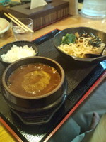 「カレー南蛮つけ麺」@麺屋酒場 心粋の写真