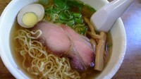 「鯛だし焼豚ラーメン・焼豚1枚（600円）」@らあめん厨房どる屋の写真