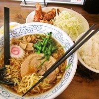 「ランチセット　680円」@つくばみらい らーめん本舗の写真