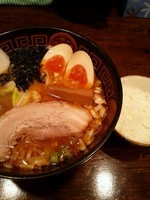 「ラーメン＋味玉７８０円」@めんや 来吉の写真