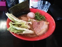 「味玉醤油豚骨らーめん」@麺’sBLAND 文蔵BLACKの写真