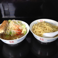 「つけ郎 大＋ニンニク＋トウガラシ 850円」@潮中華 KAZEの写真