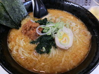 「辛元氣ラーメン（730円）」@活力ラーメン 元氣一杯 稲毛本店の写真