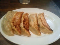 「あらびき餃子 420円」@中華そば 蔵元 本店の写真