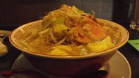 「なおじろう680円（大盛無料）」@ごはん処 ラーメン なおじの写真