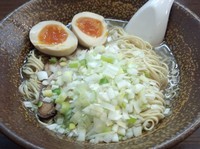 「【期間限定】極濃煮干そば＋煮玉子」@岩本屋 新庄店の写真