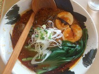 「らーめん（しお）＋サービスライス＝￥750」@グランディールの写真